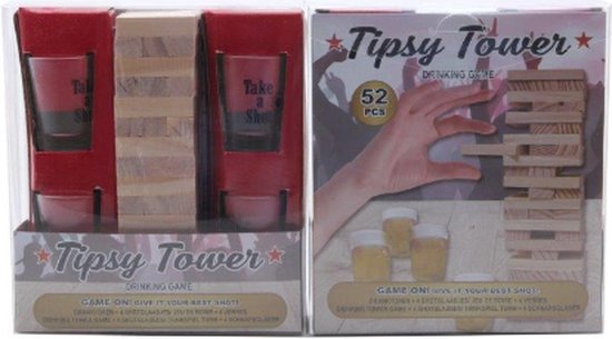 Tipsy Tower – Trinkspiel – Mini-Trinkturm