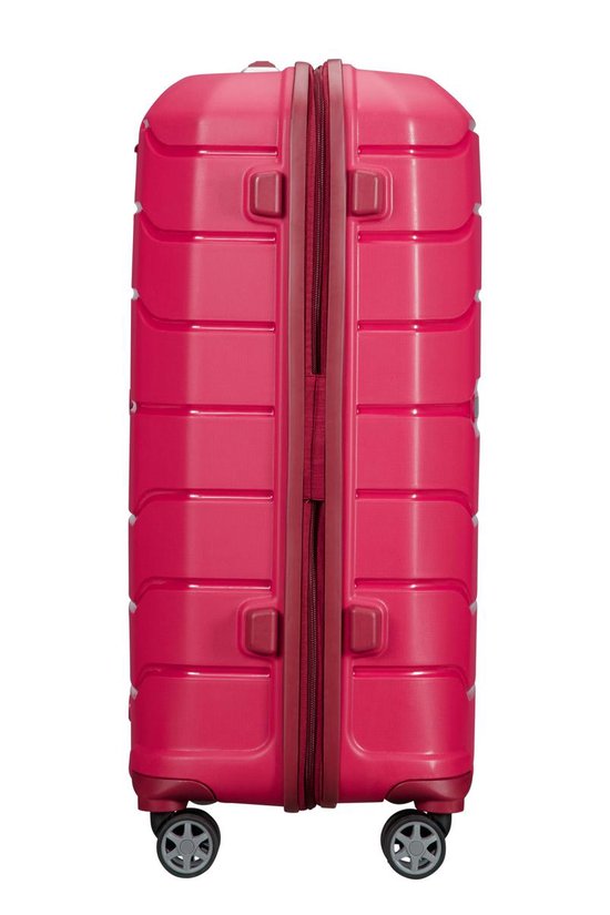 Samsonite Reisekoffer - Flux Spinner 68/25 Expandable (Medium) Granita Rot