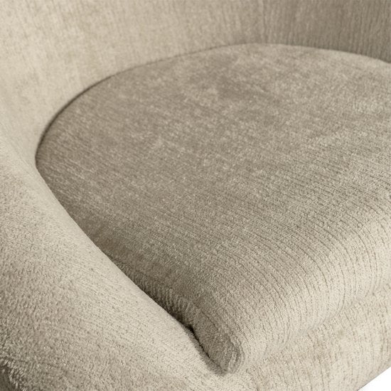 BePureHome Desert Drehsessel - Polyester - Pistache - 70x85x74