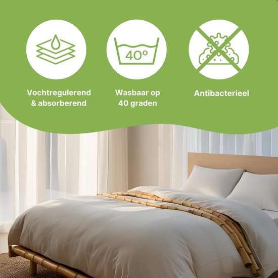 Ten Cate Duvet - Sommer Bettdecke 240x220 - Bettdecken - Bambus - Kühlende Bettdecke