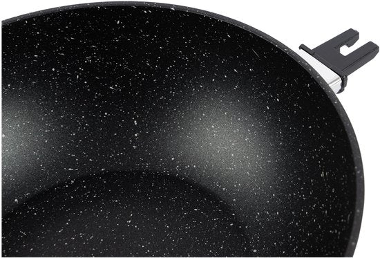 Gimex – Wokpfanne – Induktion – Abnehmbarer Griff – Ø 26 cm