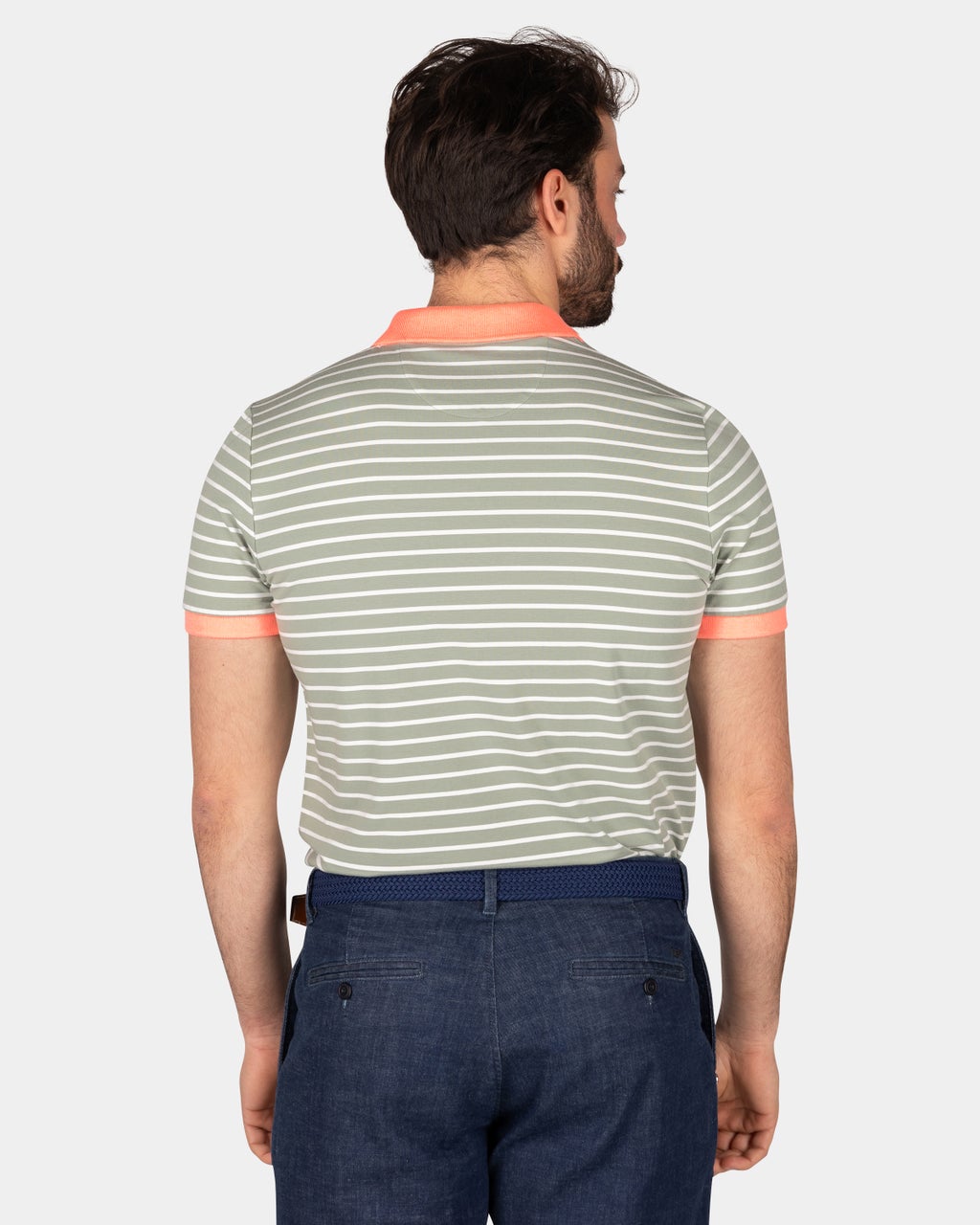 New Zealand Auckland Stretch-Poloshirt – Stretchstoff – Mellow Army – XXL
