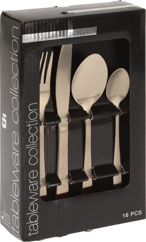 Tableware Collection Besteckset - 16 Teile - Silber