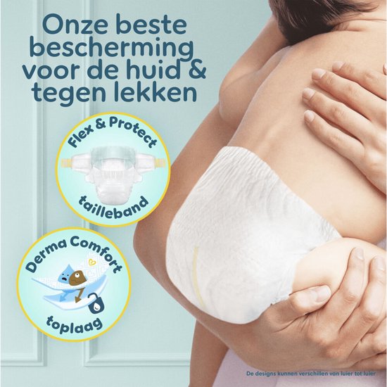 Pampers Premium Protection Größe 1, 180 Windeln, 2 kg–5 kg