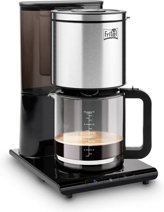 FRITEL Kaffeemaschine CO 2150 – Kaffeekanne – 1,5 Liter – transparenter Wassertank – 10 große Tassen oder 15 kleine Tassen