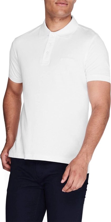 Pierre Cardin - Herren SS Klassisches Polo - Weiß - Größe M
