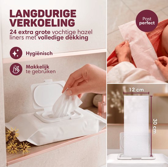 Vulpes Goods®BabyCare – Wochenbett-Set zur Erholung nach der Geburt – Peri-Flasche, Hamamelis-Spray, Slipeinlagen, Wochenbettunterwäsche & Kühlpads – Geschenk zur Geburt für die Mama – Wochenbett-Set – Postpartum-Box – Vaginalspülung – inkl. Umhängetasche
