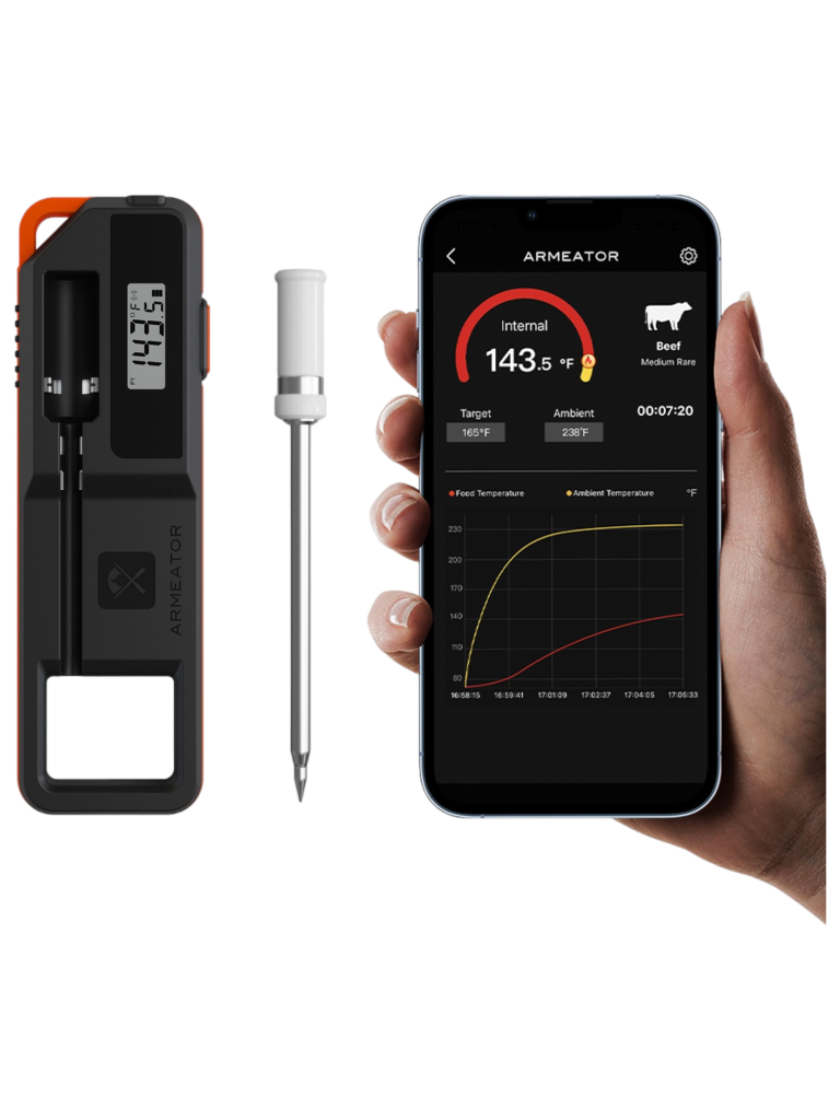 ARMEATOR A1 Kabelloses Bluetooth-Fleischthermometer