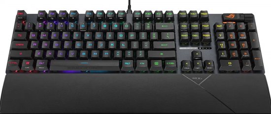 ASUS ROG STRIX SCOPE II RX/RXRD – Tastatur – XA12 – kabelgebunden – USB – Schwarz – QWERTY