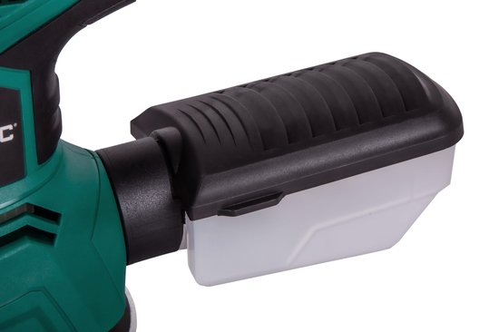 VONROC Exzenterschleifer - 300W - Ø125mm - Mit Staubauffangbox & 12 Stück Schleifpapier