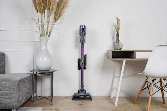 Heevey 4-in-1 Stick Staubsauger Cordless - Flex Stand - Stick Staubsauger Cordless - Bagless Staubsauger - Mit 4 verschiedenen Aufsätzen - HEPA Filter - Handstaubsauger - Dustbuster