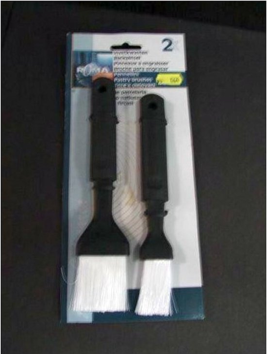 La Cucina Backpinsel/Grillpinsel – 2er-Set – Marinadenpinsel