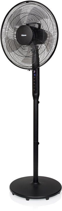 Tristar 3-in-1-Stativventilator – 40 cm – mit Fernbedienung – 9 Geschwindigkeitsstufen – 3 Windmodi mit Schlafmodus und Timer – oszillierend – VE-5796
