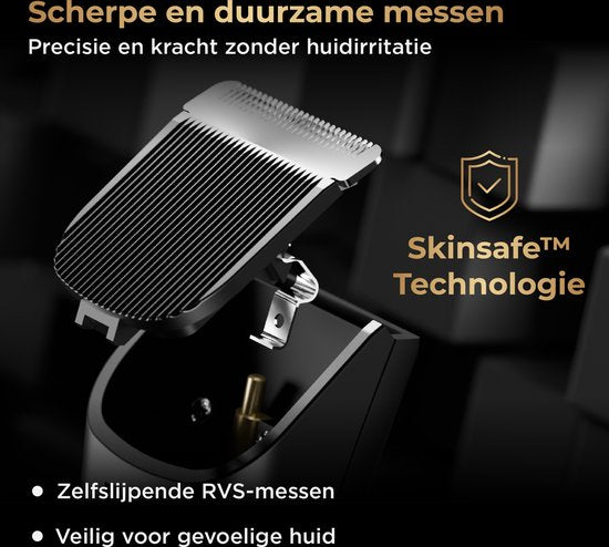 Wellshave Bodygroomer Men and Nose Trimmer - Rasierpaket 2.0 - Body Trimmer Men - Nose Trimmer Men - Nasenhaartrimmer Rasierer für Nase, Schambereich, Körper & Nase