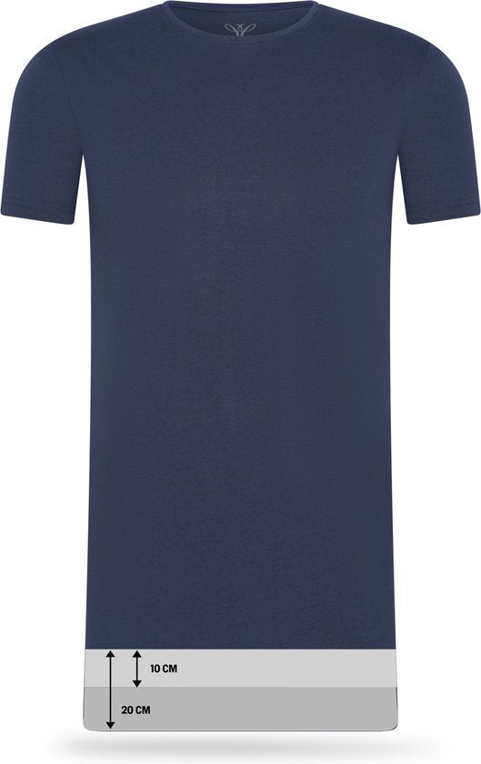 Cappuccino Italia - Herren Tee SS 4er-Pack T-Shirts - Blau - Größe XXL