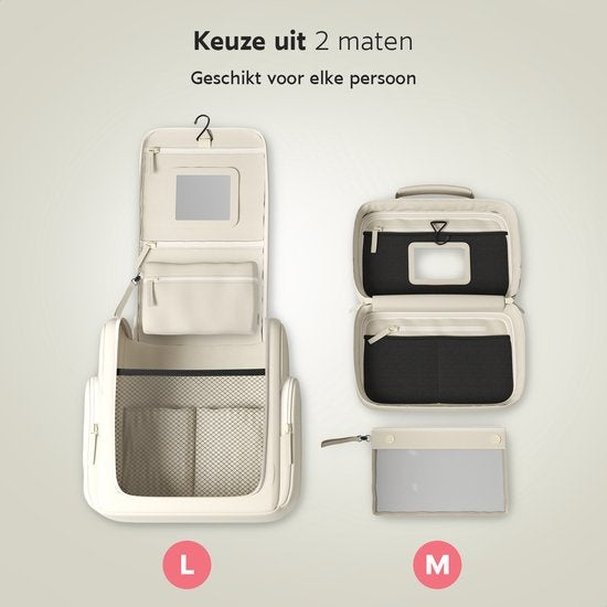 ONYX® Kulturtasche Sand L