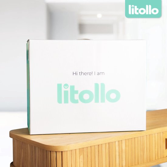 Litollo® Schwangerschaftskissen (J-förmig) - Seidenkissen - Stillkissen - Körperkissen - 145cm - Abnehmbarer Bezug - Grau