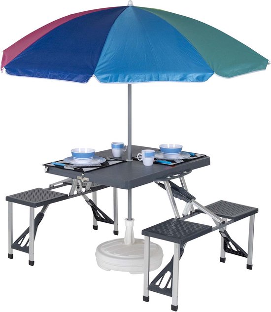 Bo-Camp - Picknicktisch - Basic - faltbar