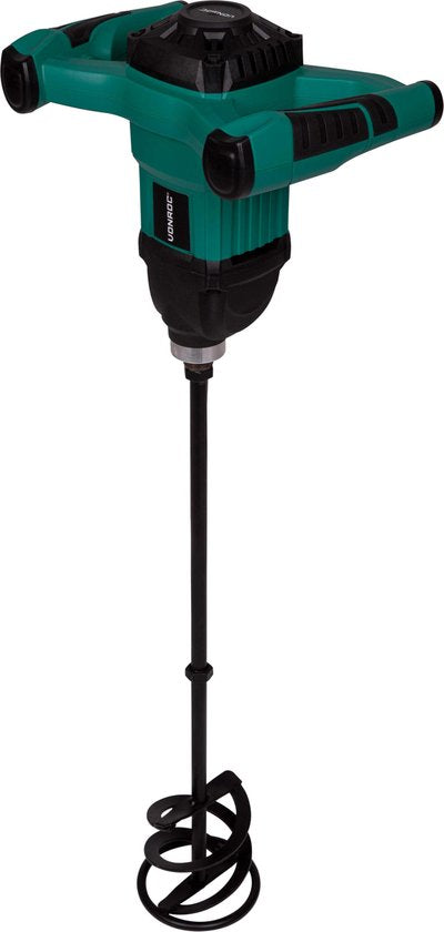 VONROC Farb-/Zementmischer - 1200W - Softstart - 3m Gummikabel - Inkl. Rührer 120x600MM