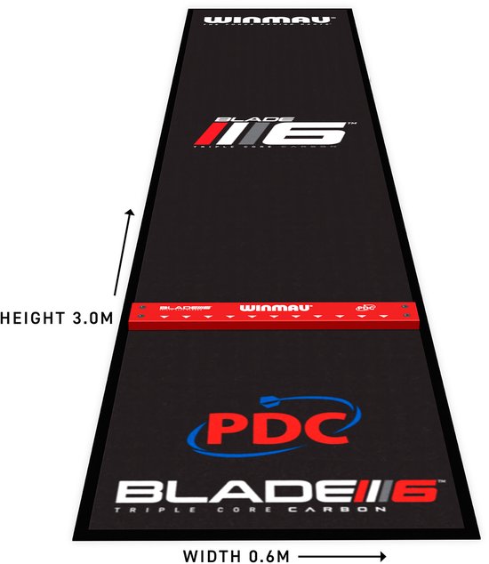 Winmau Pro Zone Precision Blade 6 Soft Feeling Dartmatte