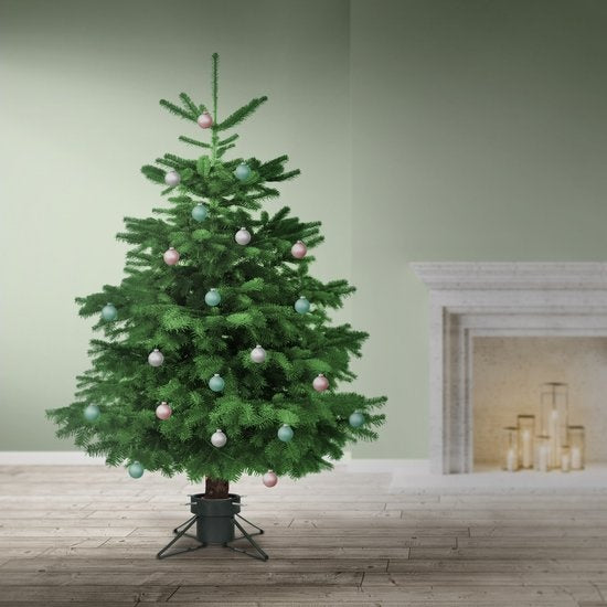 Nampook - Weihnachtsbaumständer - für 5-10 cm Stamm-Durchmesser - Wasserreservoir 1,8L - Schwarz