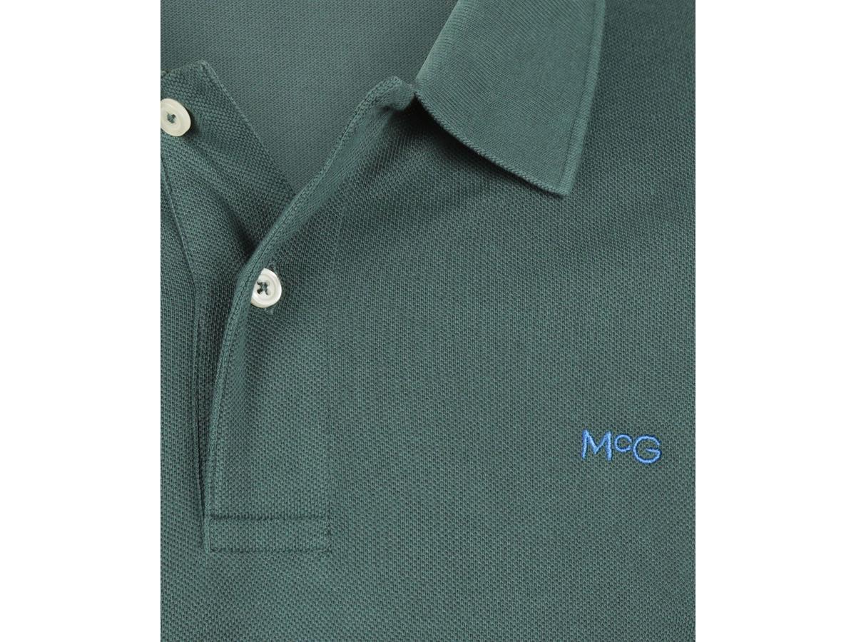 McGregor Klassisches Poloshirt – Dunkelgrün – Größe M