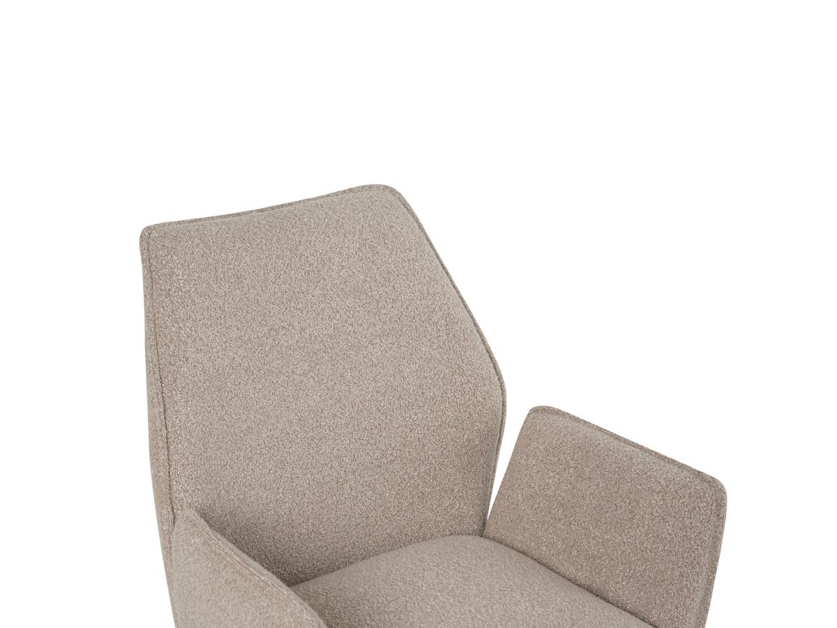 multifurn Esszimmerstuhl Jill - drehbar - boucle taupe - 2er Set