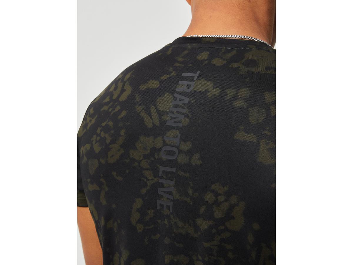 Björn Borg T-Shirt mit Allover-Print – Herren – Größe S – BB Optical