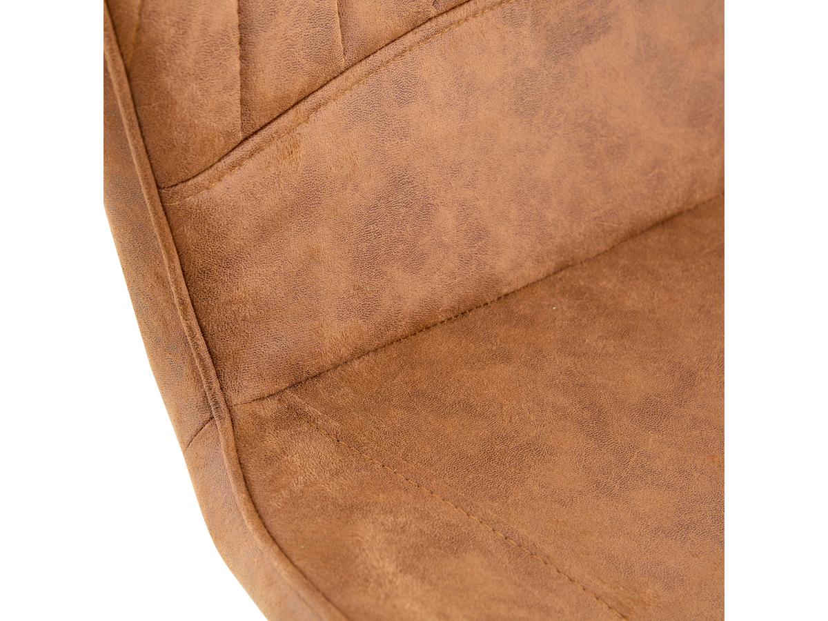 Multifurn Sten Esszimmerstuhl – Mikroleder Cognac – 2er-Pack