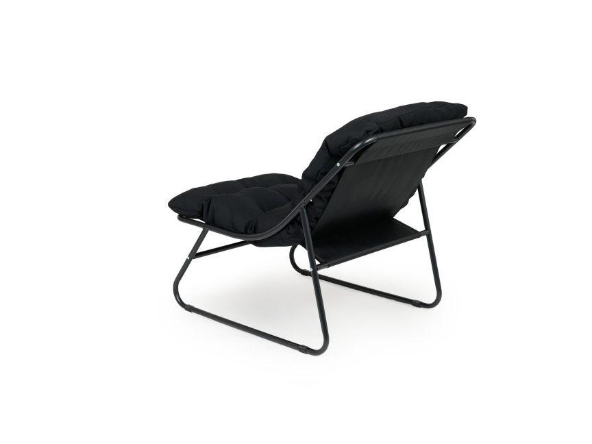 Lifa Garden Liegestuhl mit Fußhocker – Komfortables Design – Sitzecke für den Außenbereich