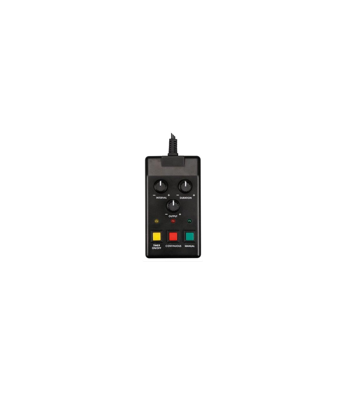 HQ-Power Nebelmaschine - Einstellbarer Winkel 0–75° - 600 W - Mit Timer-Fernbedienung - 32x17x22 cm