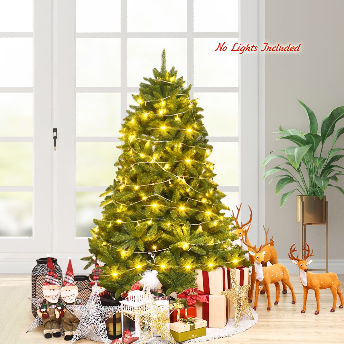Coast Künstlicher Weihnachtsbaum mit Metallständer Grün - 150 cm