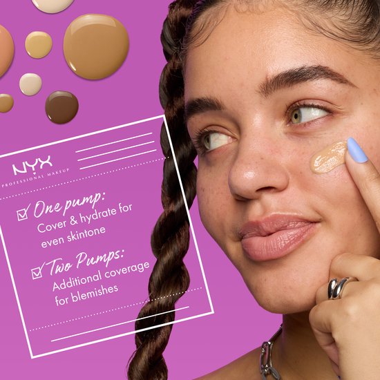 Nyx Professional Makeup Bare With Me Concealer Serum – Deep Golden – Concealer – Tiefes Gold