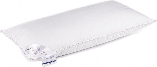Heckettlane Pillow - Schlafkissen mit Federn und Daunen - Cool Pillow - 60x70 cm - für Rücken-, Seiten- und Bauchschläfer - 1 Stück