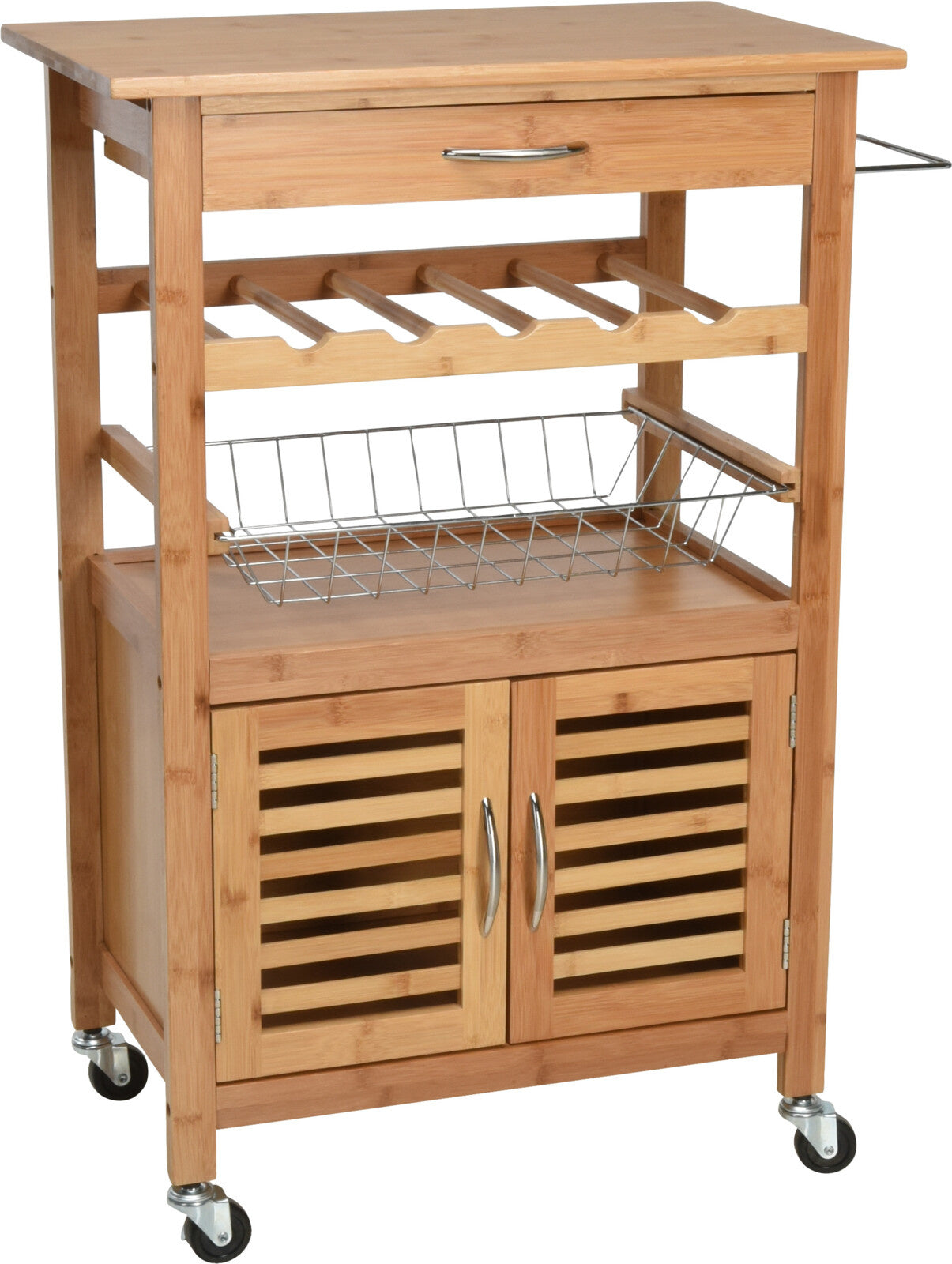 Excellent Houseware Küchenwagen - BAMBOO