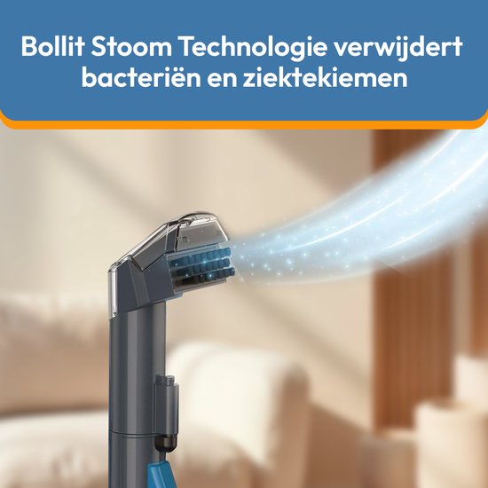 BOLLIT 5-in-1-Teppichreiniger PRO 1650 W – Dampfreiniger und Fleckenentferner – 100°-Dampf – Sofareiniger – Möbelreiniger – Handdampfreiniger – Matratzenreiniger – Sesselreiniger – Reiniger für Auto, Sofa, Boden und Teppich