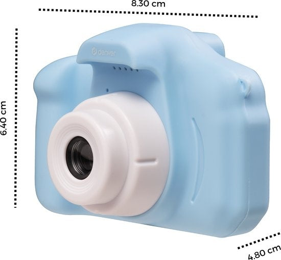 Denver Kinderkamera Full HD - Selfie-Kamera - 40MP - Digitalkamera Kinder - Foto und Video - Spiele - KCA1340 - Blau