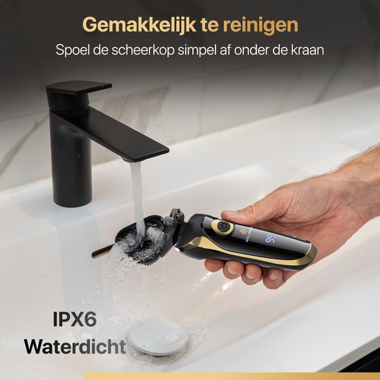 Wellshave 4 in 1 Shaver Elite - Rasierer für Männer - mit Trimmer und Nasentrimmer - Elektrorasierer - Rasur - Bartschneider