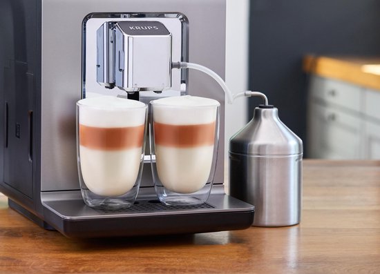 Krups Evidence+ EA894T – Vollautomatische Espressomaschine – Premium-Design – 19 Einstellungen – Individuell anpassbar – Für Espresso und Cappuccino