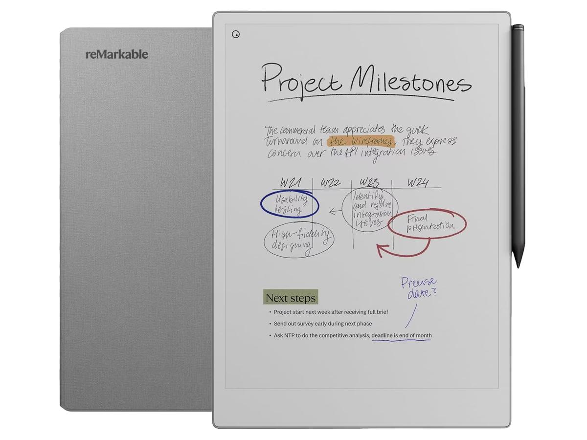 reMarkable Paper Pro Tablet - Überholt - Weiß