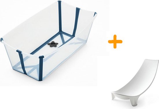 Stokke® Flexi Bath® Set – Transparent Blau