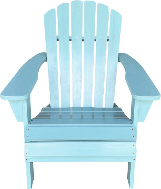 AXI Carmen Adirondack-Stuhl – Loungesessel aus Holz mit Armlehnen – Hohe Rückenlehne – 90,5 x 78,4 x 93 cm