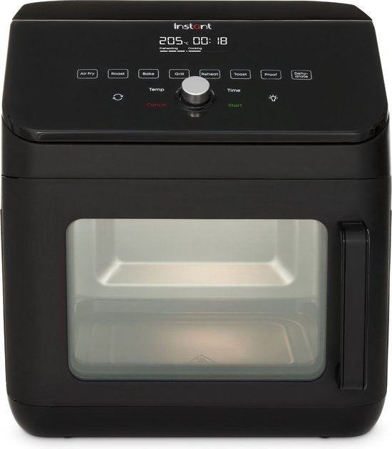 Instant Vortex ClearCook Heißluftfritteuse mit Backfunktion, 13 l