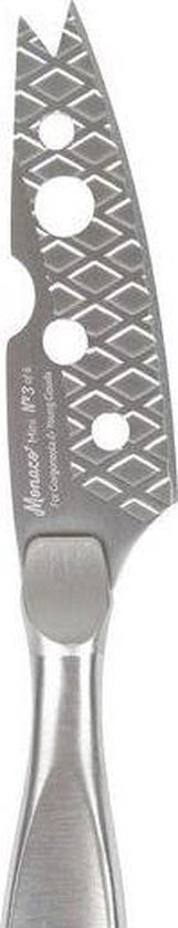 Boska Käsemesser Semi-soft Mini Monaco+ No.3 - Käsemesser Weichkäse - Briemesser - Edelstahl - Spülmaschinenfestes Käsemesser - Küchenutensilien - Küchenzubehör - 10 Jahre Garantie