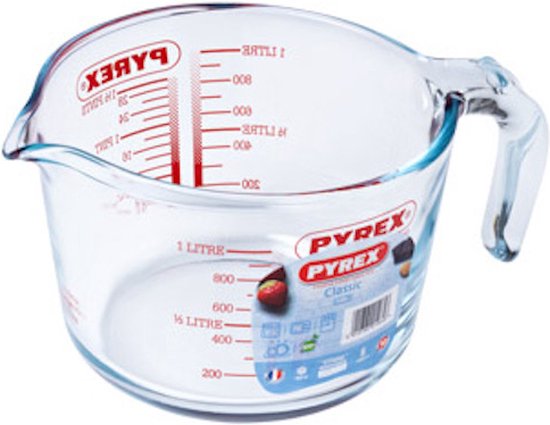 Messbecher, Satz mit 3 Teilen - Pyrex | Classic Prepware