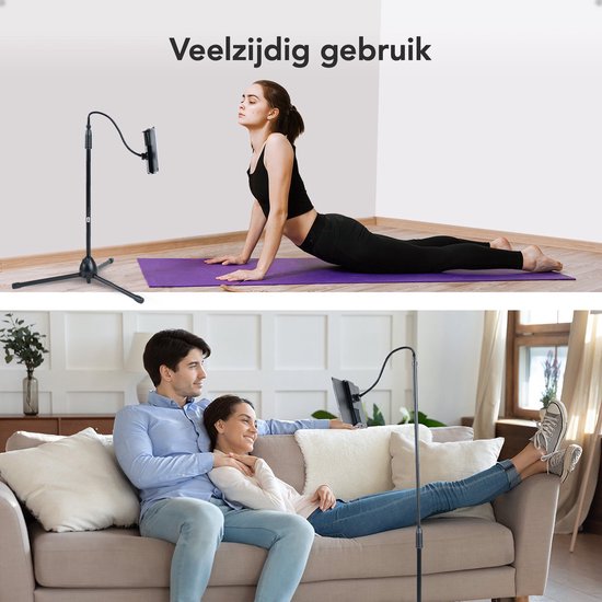 Studio Me Telefon- und Tabletstativ - 175 cm - Schwarz