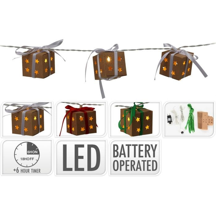 LED-Girlande - DIY-Geschenk - 10LED