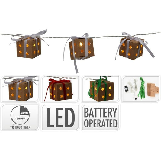 LED-Girlande - DIY-Geschenk - 10LED
