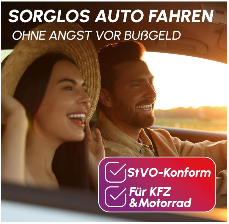 HELDENWERK - Erste-Hilfe-Kasten & Verbandskasten Auto - DIN 13164:2022 Standard - Rotes wasserabweisendes Nylon - Inklusive Atemtücher & Masken - Für Auto & Motorrad - Kompakt & Sicher