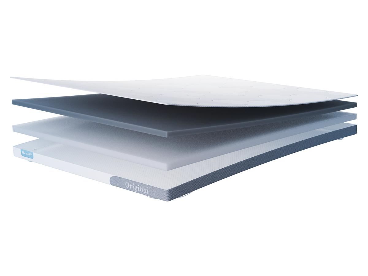 Cloudpillo Topper The Original – Bequeme Matratzenauflage – 180 x 210 cm – Weiß